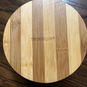 Technique bamboo double capacity box 5.75 inches x 3 inches spice box